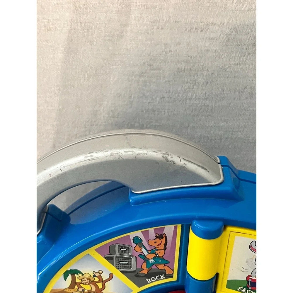 Fisher Price See n Say Lets Jam Musical Toy Blue Toddler Learning Activity